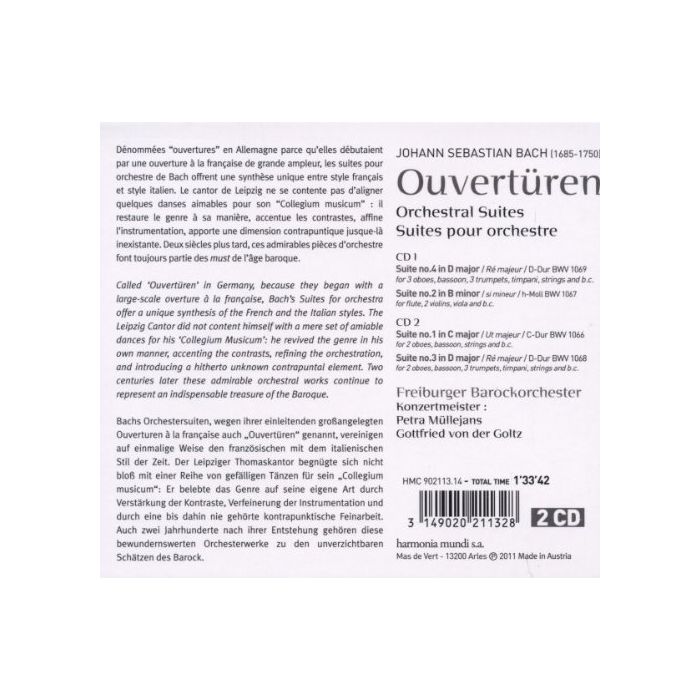 Bach: Ouvertüren - Complete Orchestral Suites - slide-1