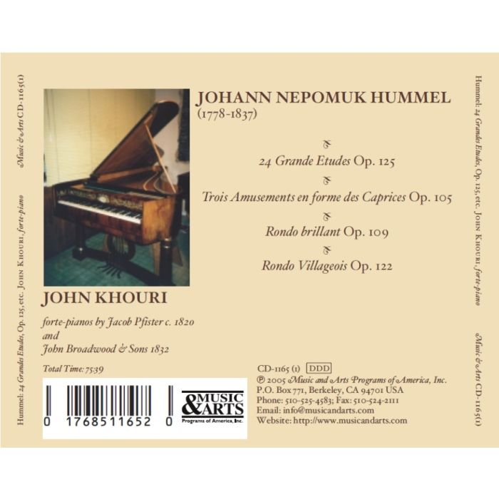 Hummel: 24 Grand Etudes. - slide-1