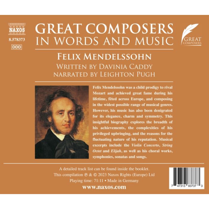 Great Composers in Words and Music: Mendelssohn - slide-1