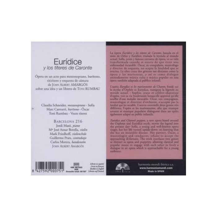 Amargos: Euridice y los titeres de Caronte - slide-1
