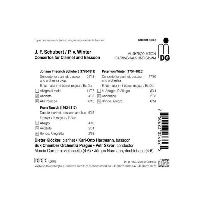 Concertos for Clarinet & Bassoon - slide-1