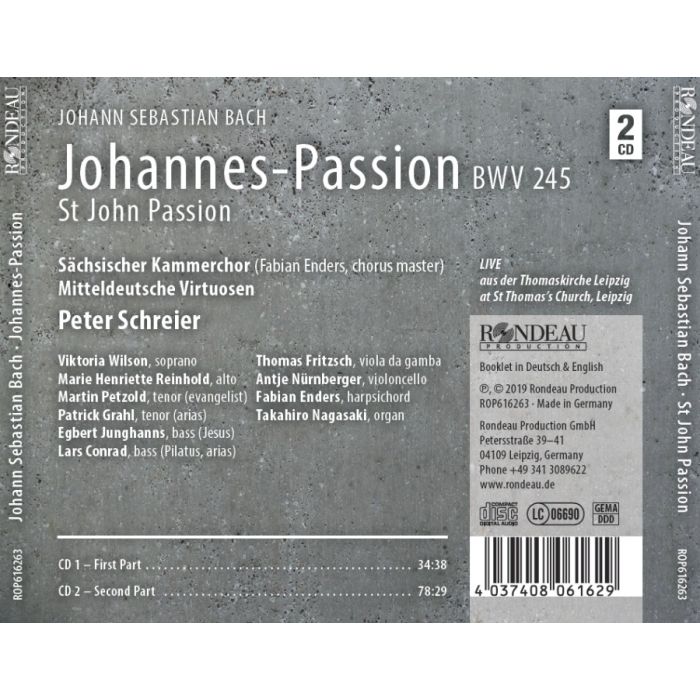 Bach: Johannes-Passion BWV 245 - slide-1