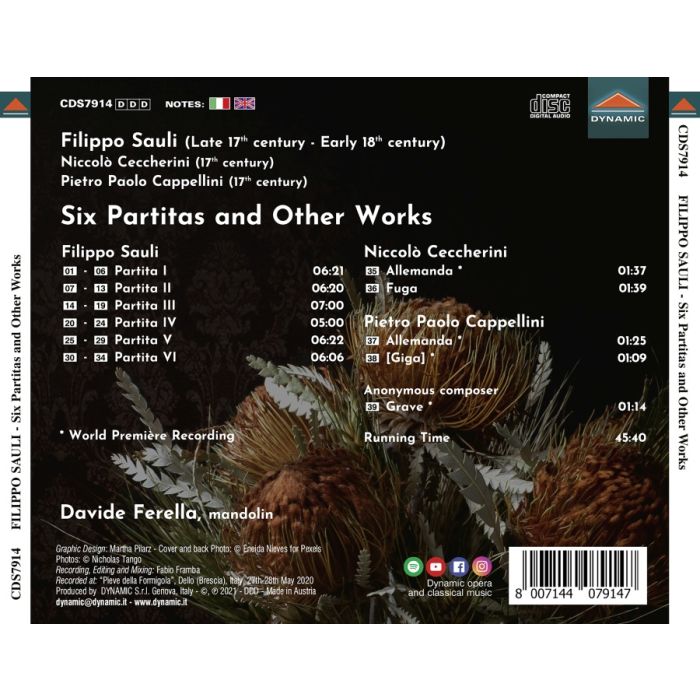 Sauli: Six Partitas and other works - slide-1