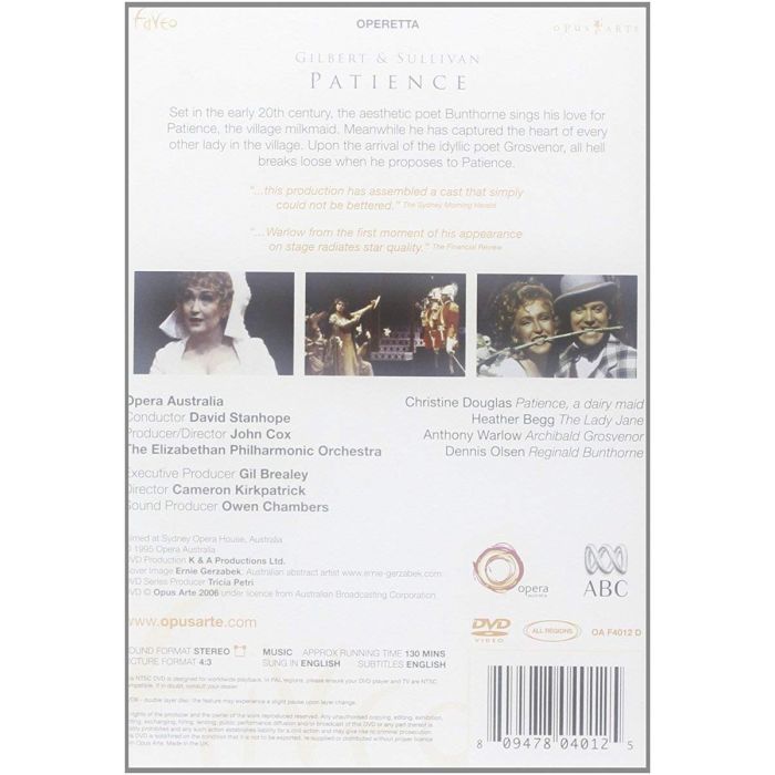 Gilbert & Sullivan - Patience - slide-1