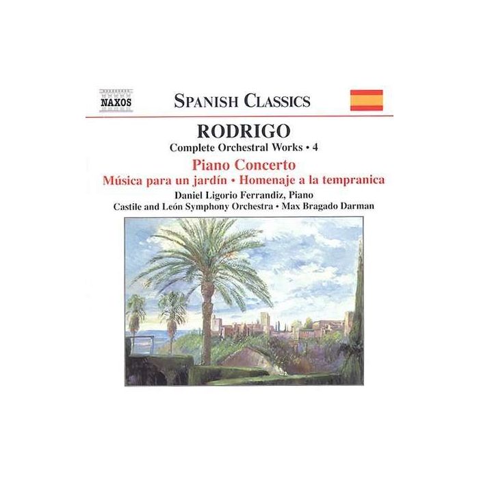 RODRIGO: Piano Concerto; Musica para un Jardin (Complete Orchestral Works, Vol. 4)