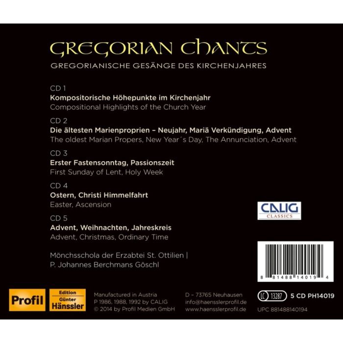 Gregorian Chants - chorał gregoriański wg roku liturgicznego - slide-1