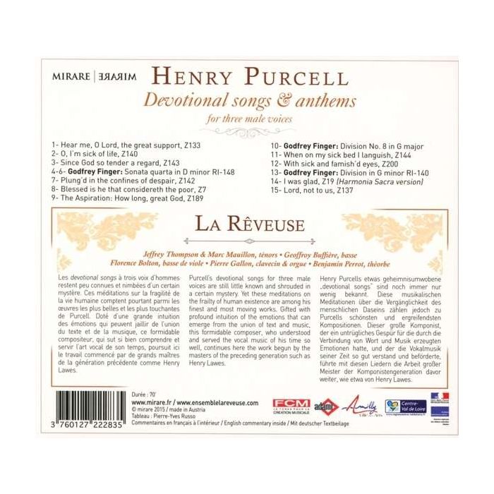 Purcell: Devotional Songs & Anthems - slide-1