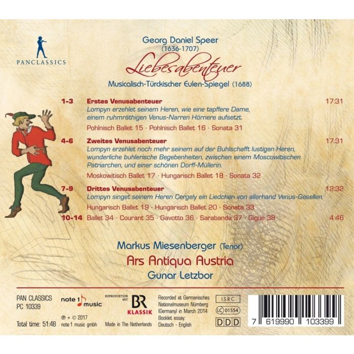 Speer: Liebesabenteuer, Musicalisch-Türckischer Eulen-Spiegel - slide-1