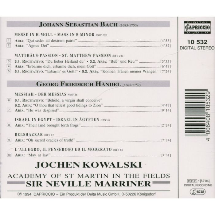 Handel & Bach: Sacred Arias - slide-1