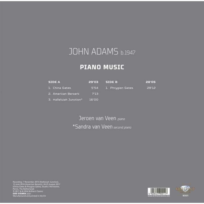 Adams: Piano Music (LP) - slide-1