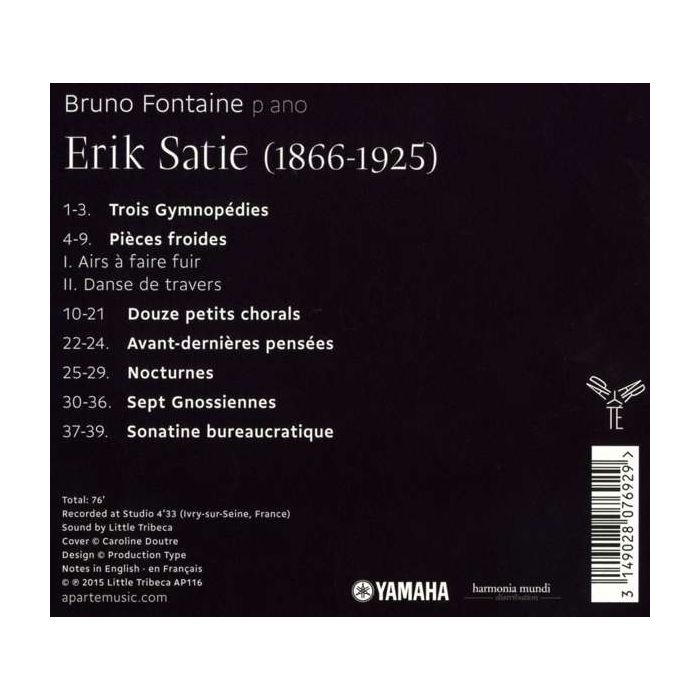 Satie: Piano works - slide-1