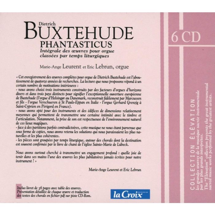 Buxtehude: Phantasticus, Complete Organ Works - slide-1