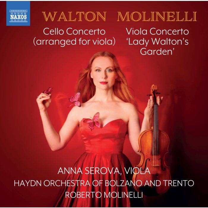 Walton: Cello Concerto; Molinelli: Viola Concerto