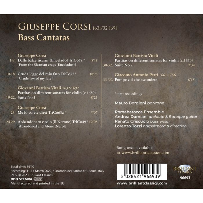 Corsi: Bass Cantatas - slide-1