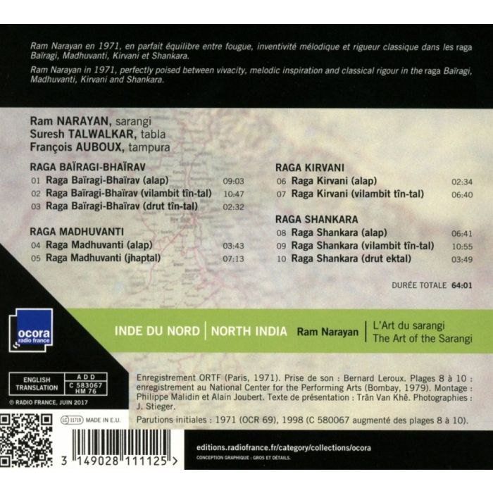 Narayan, Ram: The Art of the Sarangi - Indie Płn. - slide-1