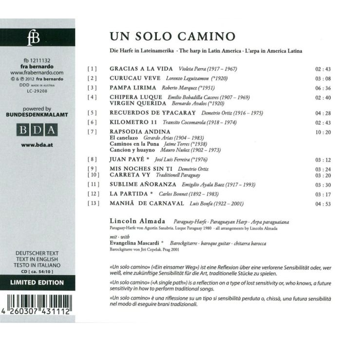 Un solo camino – The harp in Latin America - slide-1
