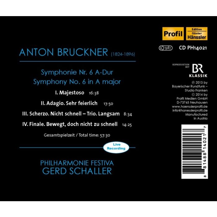 Bruckner: Symphony No. 6 - slide-1