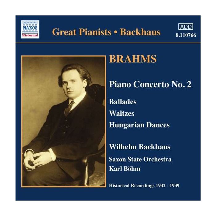 BRAHMS: Piano Concerto no. 2