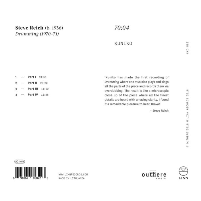 Reich: Drumming - slide-1