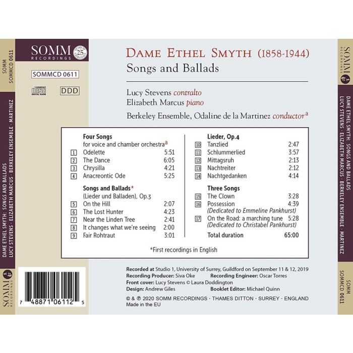 Smyth: Songs and Ballads - slide-1