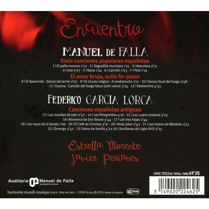 Falla – Encuentro: 7 Canciones populares; El Amor brujo + Lorca - slide-1