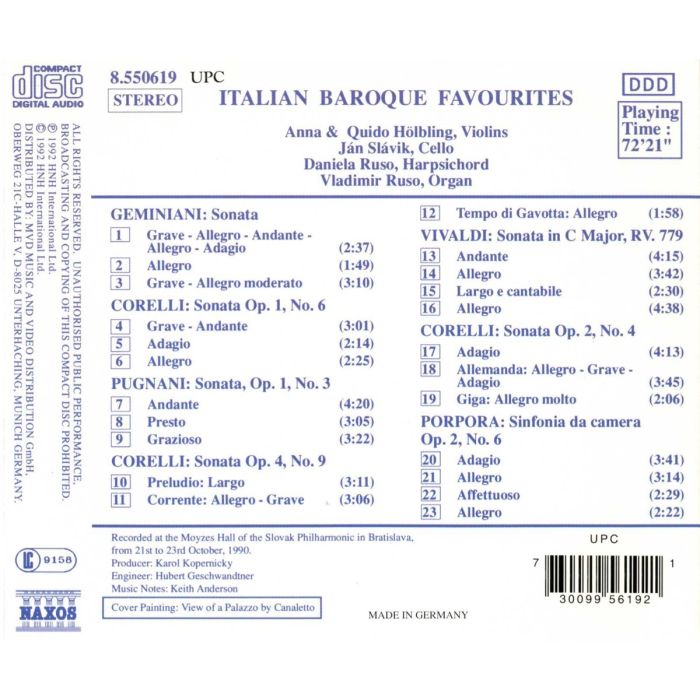 Italian Baroque Favourites - slide-1