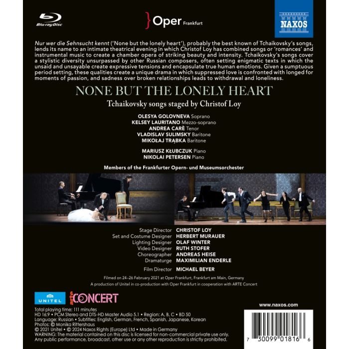 Tchaikovsky: None But The Lonely Heart - slide-1