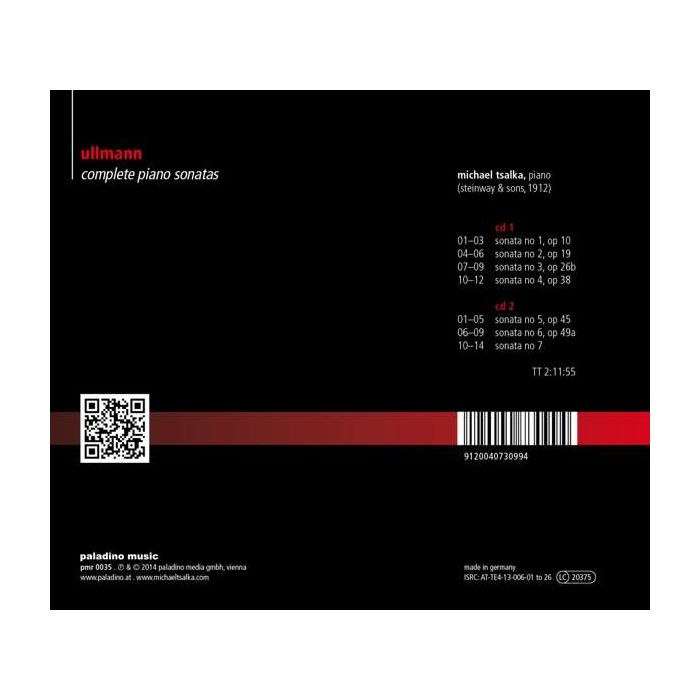 Ullmann: Complete Piano Sonatas - slide-1