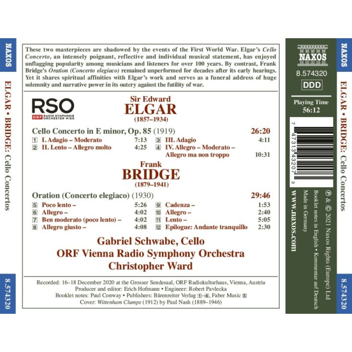 Elgar; Bridge: Cello Concertos - slide-1