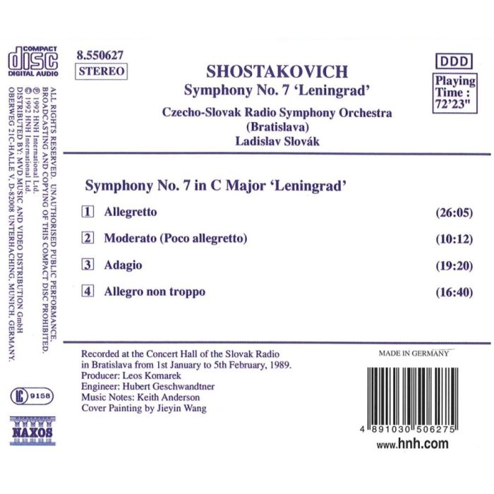 Shostakovich: Symphony No. 7 - slide-1