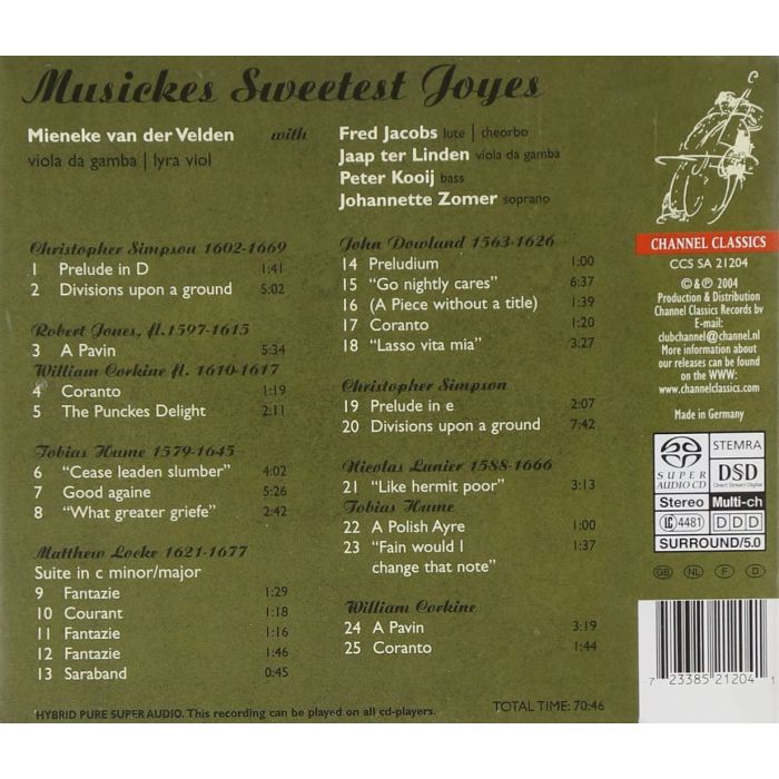 Musickes Sweetest Joyes - slide-1