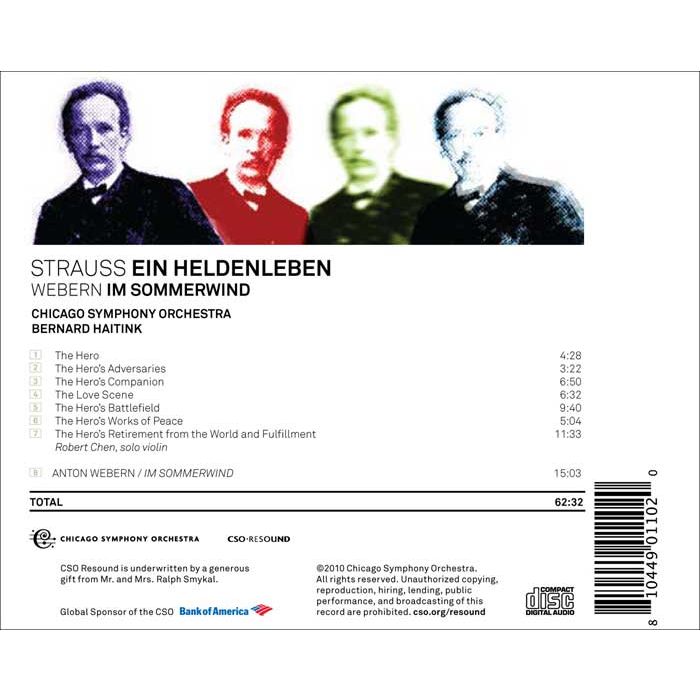 Strauss: Ein Heldenleben / Webern: Im Sommerwind - slide-1
