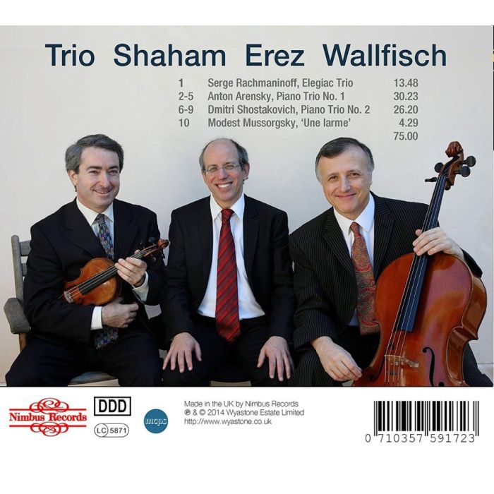 Rachmaninoff, Arnesky, Shostakovich: Piano Trios - slide-1