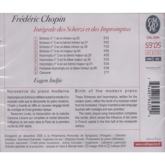 Chopin: 4 Scherzi & 4 Impromptus - slide-1