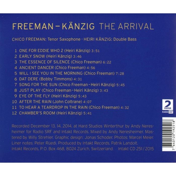 Freeman/Kaenzig: The Arrival - slide-1
