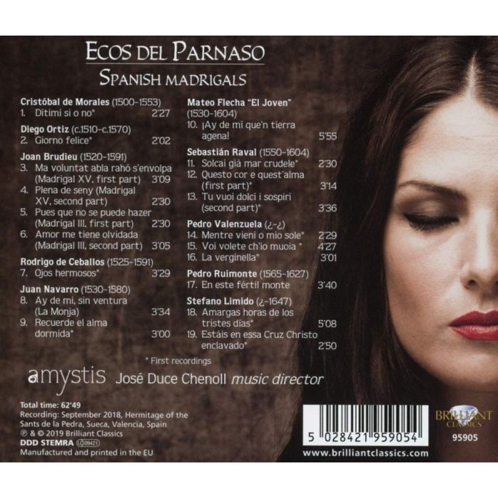 Ecos del Parnaso - Spanish Madrigals - slide-1