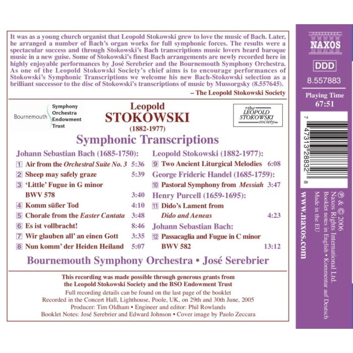 Stokowski Bach Transcriptions - slide-1