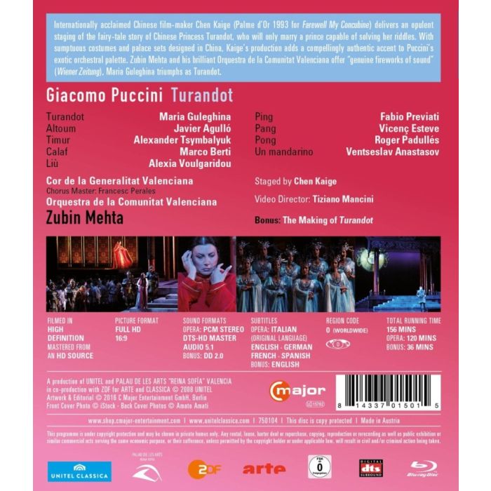 Puccini: Turandot / Zubin Mehta  - slide-1