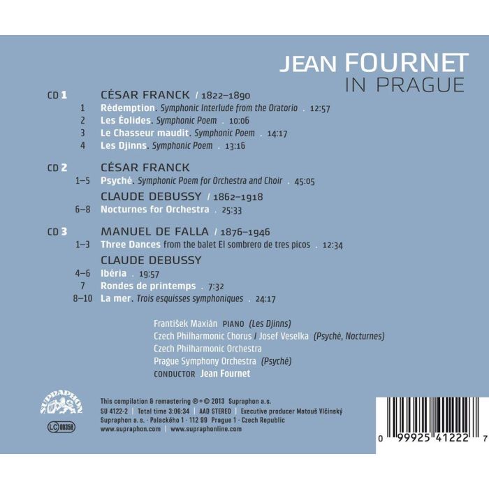 Jean Fournet in Prague - Franck, Falla, Debussy - slide-1