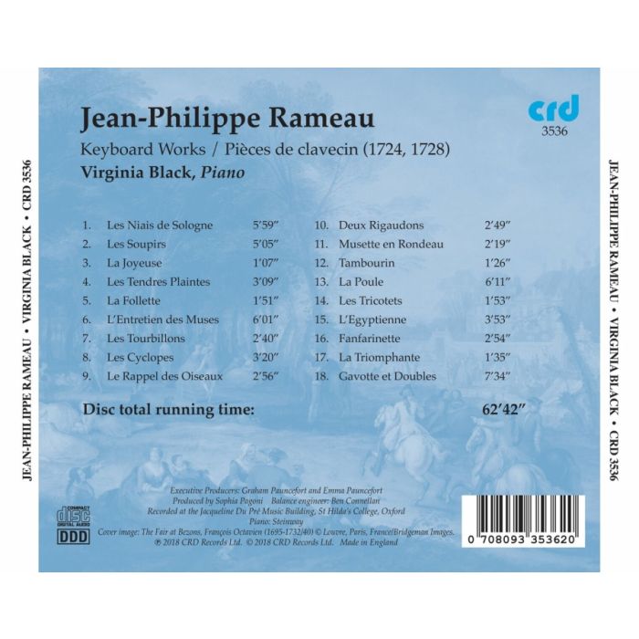 Rameau: Keyboard Works / Pieces de clavecin - slide-1