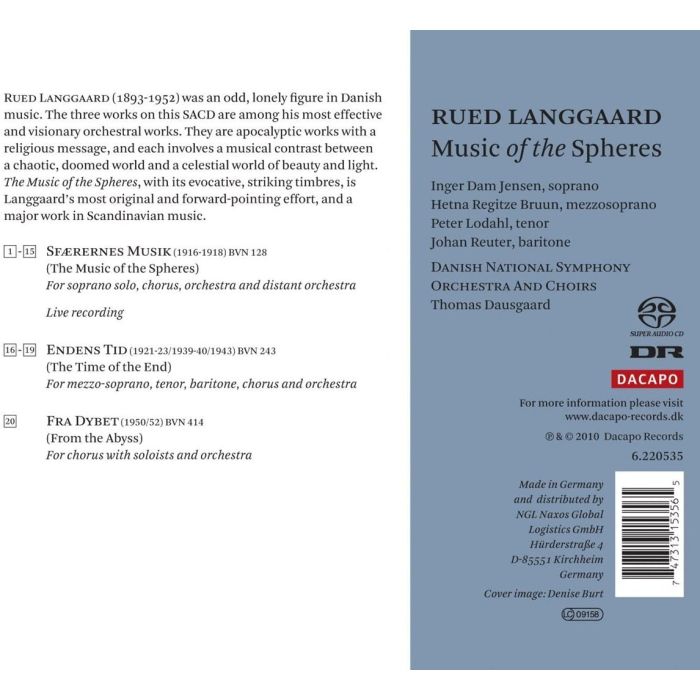 LANGGAARD: Music of the spheres - slide-1