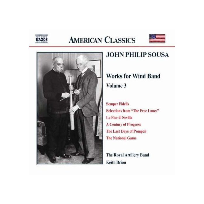 SOUSA: Works for Wind Band vol. 3
