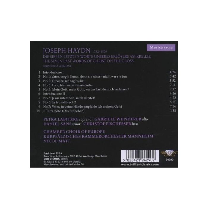 Haydn: Seven Last Words - slide-1