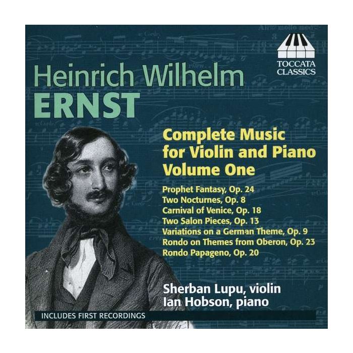 Ernst: Complete Music for Violin & Piano, Vol. 1