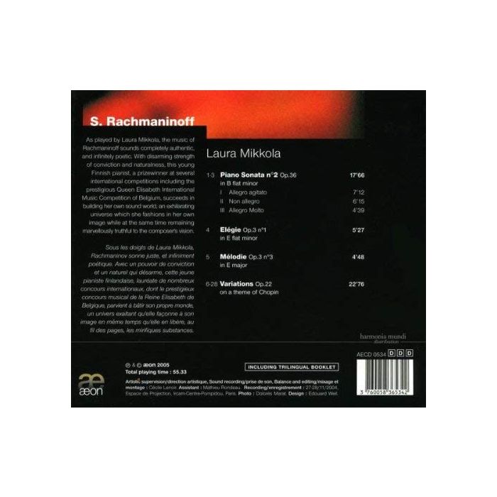 Rachmaninov: Piano Sonata N° 2, Variations - slide-1
