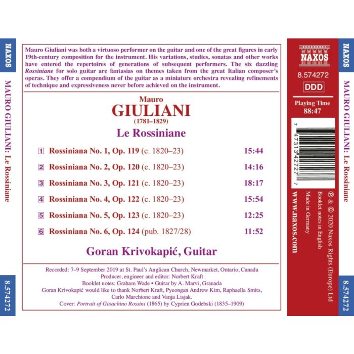 Giuliani: Le Rossiniane - slide-1
