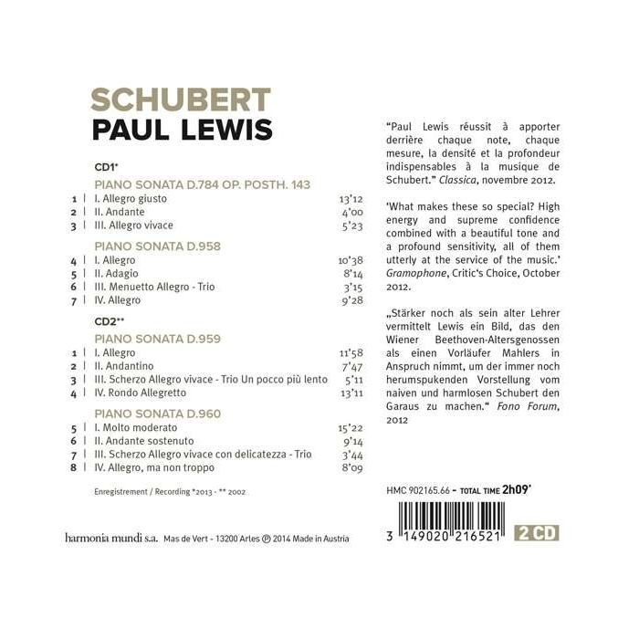 Schubert: The Late Piano Sonatas - slide-1