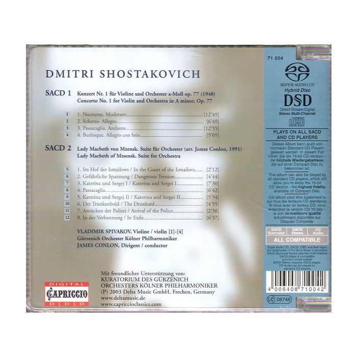 SHOSTAKOVICH: Violin concerto no. 1 - slide-1