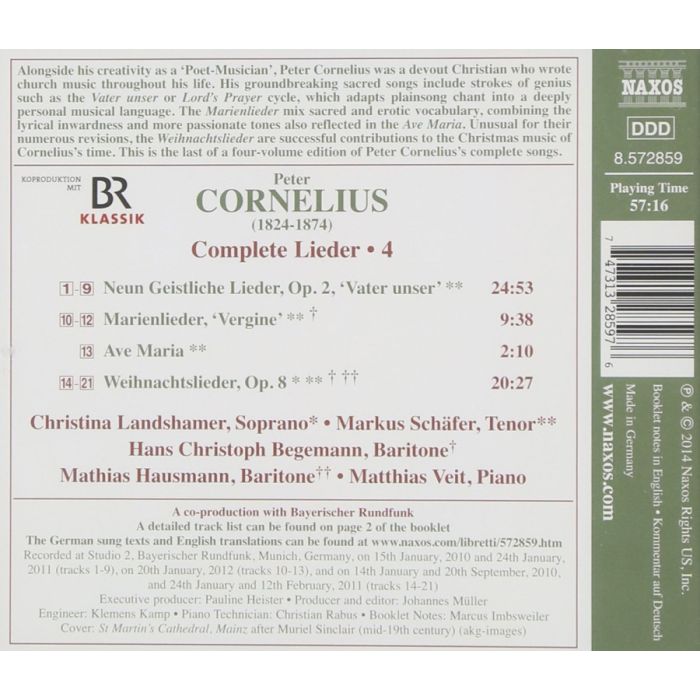 Cornelius: Complete songs • 4 - slide-1