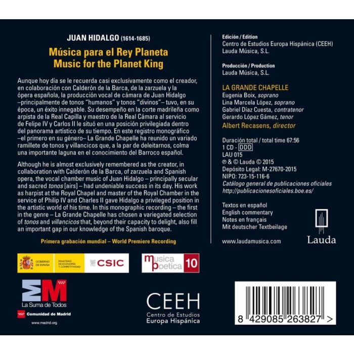 Hidalgo: Music for the “Planet King” - slide-1